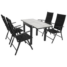 Gartengarnitur alu sitzgruppe - alu,