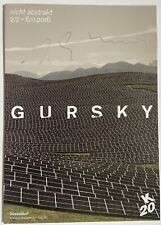 Andreas Gursky signiert Einladung Karte Original Unterschrift Autogramm signed