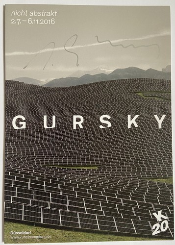Andreas gursky signiert - gursky,