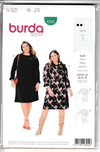 Burda style schnittmuster 6255 - burda,