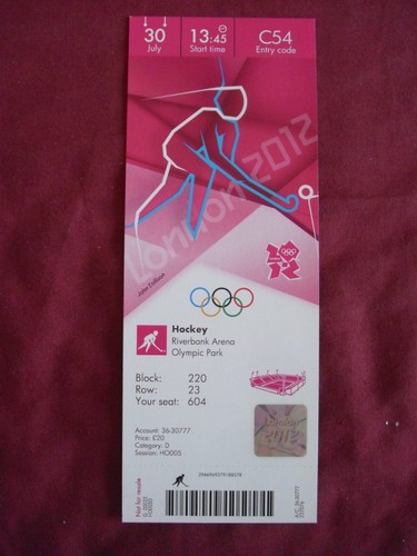 Original ticket hockey - original,