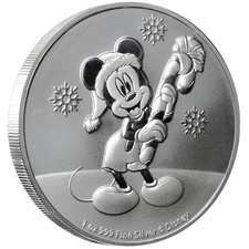 Silbermünze Mickey Mouse™