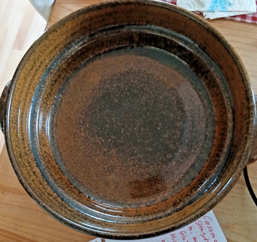 Steingut kasserolle - steingut,
