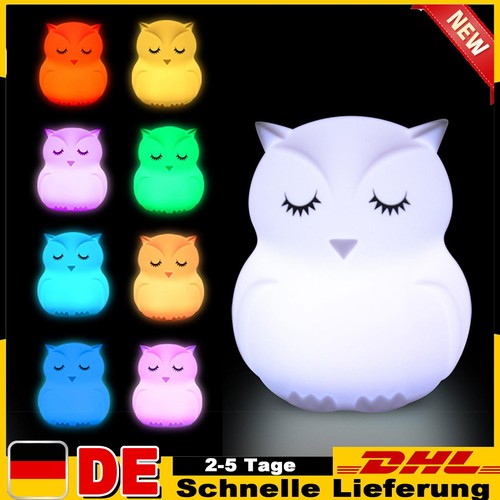 Farben eule nachtlicht für - 9,