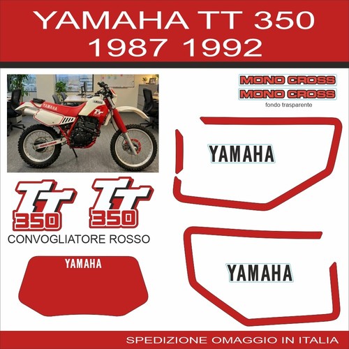 Aufkleber für yamaha 350 - tt,