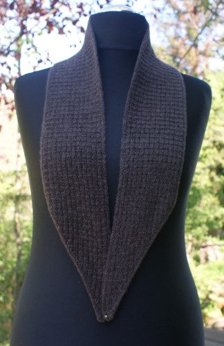 Handgestrickter schal - handgestrickter,