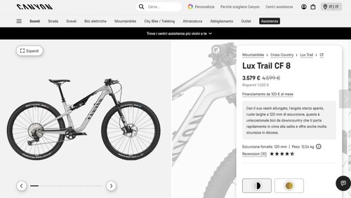 Canyon lux trail cf - canyon,