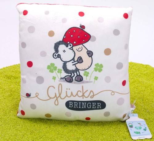 Sheepworld kissen aus plüsch - kissen,