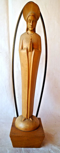 Madonna figur holz cm - madonna,