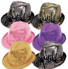 Paillettenhut Pailletten Hut