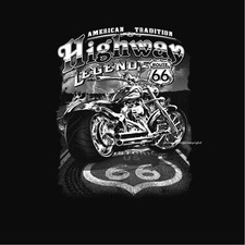 Biker T-Shirt Motorrad custom