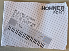 Bedienungsanleitung für Hohner PSK 50 Midi-Keyboard 4sprachig