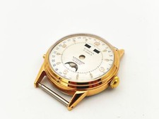 RODANIA Vollkalender Ziffernblatt mit passendem Gehäuse f. Cal Venus 206