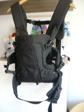 fillikid Baby-Kleinkind Tragerucksack  Farbe: Schwarz