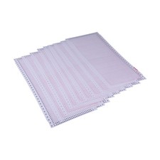 10x Stiche leere Lochkarten