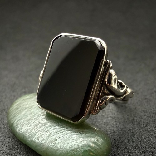 Jugendstil ring silber - ring,