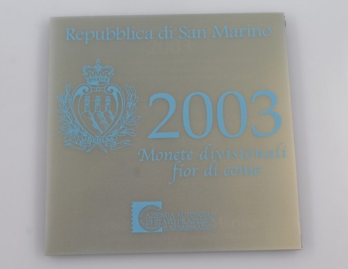 San marino kursmünzensatz - marino, kms
