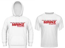 Fan T-Shirt/Kapuzensweat/Pulli weiß Mainz EIN LEBEN LANG Ultra HoodieTrikot