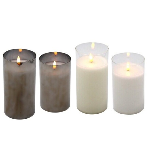 Led kerze glas - led,