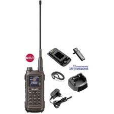 Albrecht Tectalk Duo, PMR446 + Freenet(1W), Schwarz, mit Standlader,Akku 2000mAh