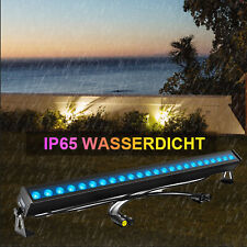 192W Wasserdicht IP65 24 LED Wallwasher RGB Bühnenlicht DMX Outdoor Party DJ Bar