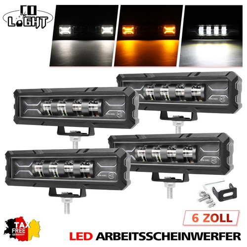 4stk 157mm led - 4stk,