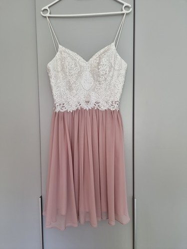 Laona kleid rosa weiß - laona,