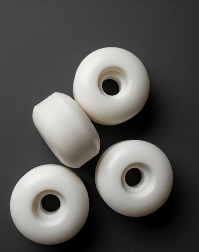 Blank wheels white 52mm 85a - white,