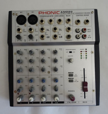 Phonic AM220, Audio Mixer, Mischpult, Compact Mixer ohne Netzteil, ungeprüft