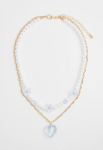 Zweireihige kette choker - zweireihige,