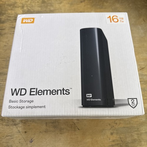 Elements desktop 16tb usb - elements,