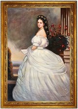 Ölbild Kaiserin Elisabeth von