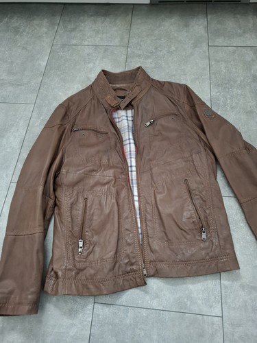 Herren lederjacke braun lamm - lederjacke, (lamm