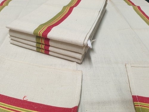 Altes metis geschirrtuch rot - altes,