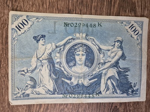 Reichsbanknote 100 mark von - reichsbanknote,