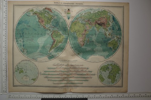 1904 antik landkarte - antik, in
