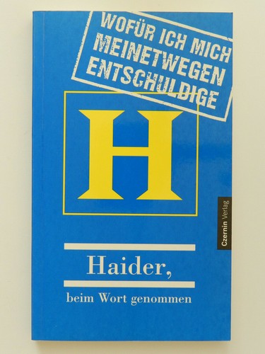 Haider beim wort genommen - beim,