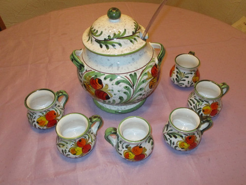 Keramik bowle set - 7, +