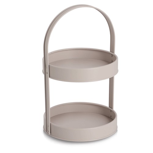 Zeller etagere metall greige - etagere,