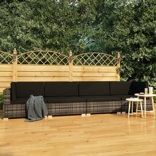 Sofagarnitur poly rattan - rattan, sofa