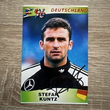 Stefan Kuntz 1.FC Kaiserslautern EM 1996 Original signiertes Foto 10x15