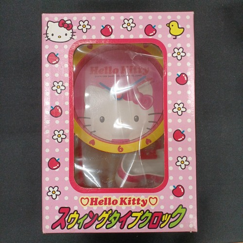 Eiko kitty swing type clock - eiko,