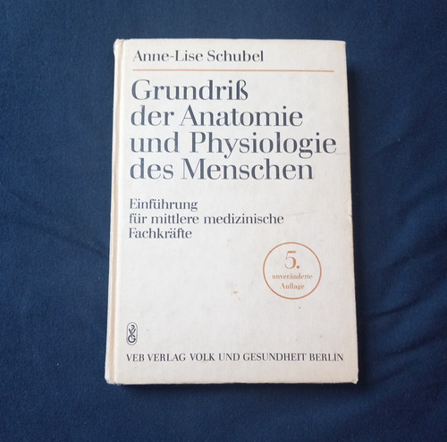 Grundriß der anatomie - grundriß,