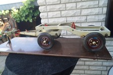 Großes orig. Werner Degener  Fahrschulmodell Lehrmodell "Anhänger",8,9 Kilo