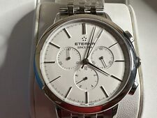 ETERNA ETERNITY QUARZ CHRONOGRAPH 42MM 19 JEWELS BRANDNEU MIT ETIKETT UVP 1300£