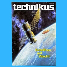 DDR technikus 1 1976 Satelliten Schwenkflügler Eisenbahndrehkräne Pitts S-1 B