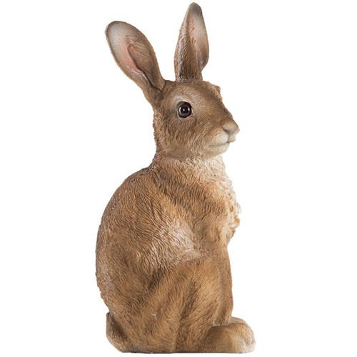 Gartenfigur sitzender hase - sitzender,