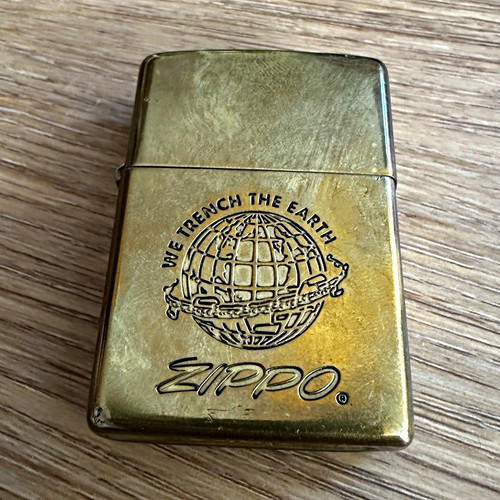 Zippo feuerzeug messingfarben - zippo,