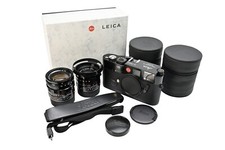 Leica M6 0,72 TTL Millennium Kameraset 10442 + 35 mm f2 & 50 mm f1,4 schwarz lackiert