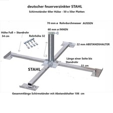 Platten Schirmständer